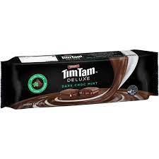 Tim tam dark choco mint chocolate cake